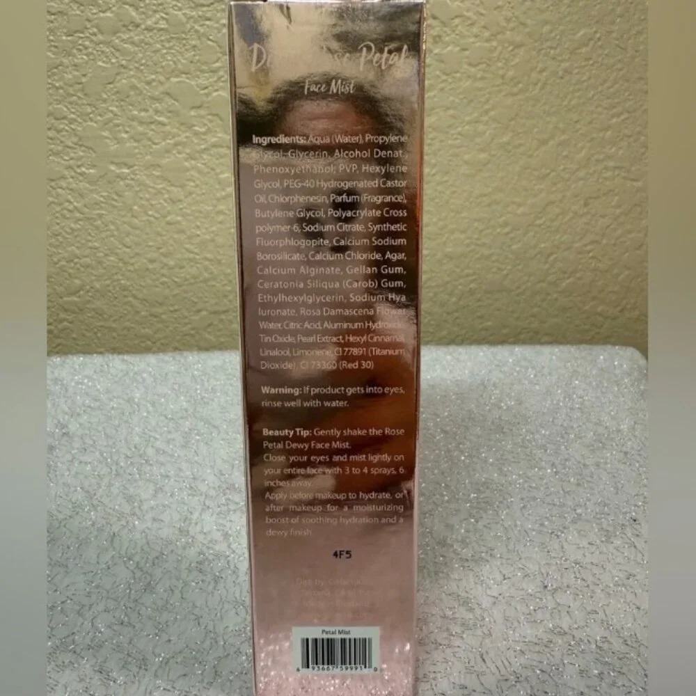 Girlactik Rose Petal Dewy Face Mist | Glow | Refreshing | Cool | NEW SEALED BOX